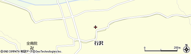 山形県尾花沢市行沢412周辺の地図