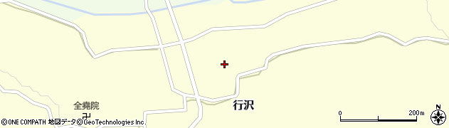 山形県尾花沢市行沢403周辺の地図