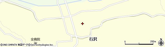 山形県尾花沢市行沢402周辺の地図