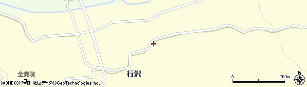 山形県尾花沢市行沢416周辺の地図