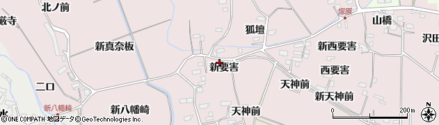 宮城県大崎市古川小林（新要害）周辺の地図
