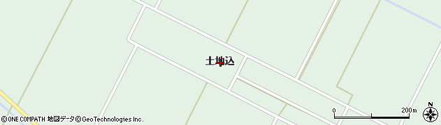 宮城県登米市米山町中津山土地込周辺の地図