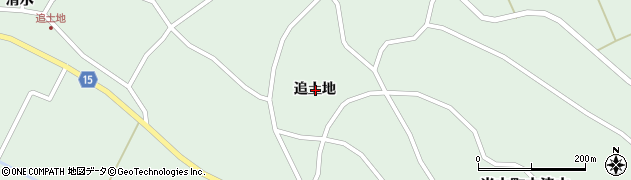 宮城県登米市米山町中津山追土地周辺の地図