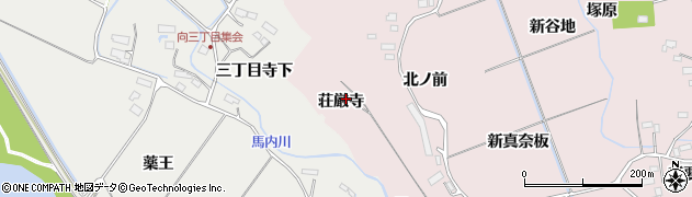 宮城県大崎市古川小林荘厳寺周辺の地図