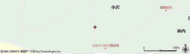 宮城県大崎市田尻蕪栗小沢49周辺の地図