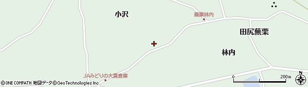 宮城県大崎市田尻蕪栗小沢42周辺の地図