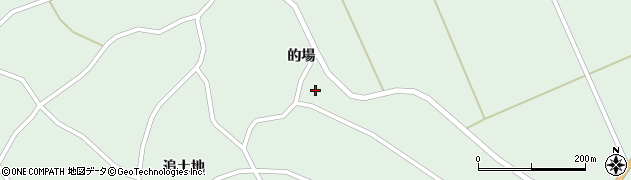 宮城県登米市米山町中津山的場12周辺の地図