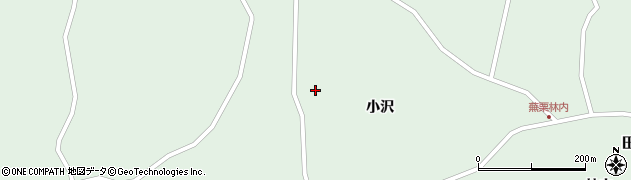宮城県大崎市田尻蕪栗小沢53-1周辺の地図