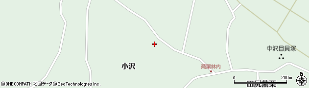 宮城県大崎市田尻蕪栗小沢13周辺の地図