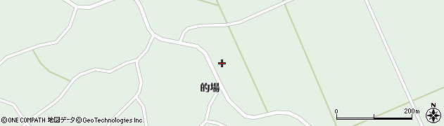 宮城県登米市米山町中津山的場17周辺の地図