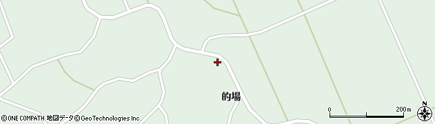 宮城県登米市米山町中津山的場25周辺の地図