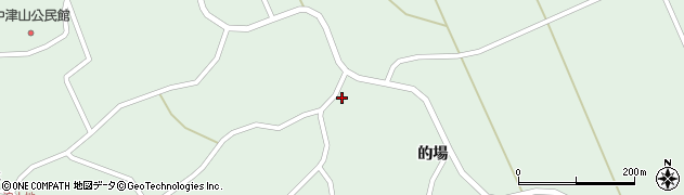 宮城県登米市米山町中津山的場43周辺の地図