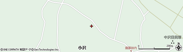 宮城県大崎市田尻蕪栗小沢8周辺の地図