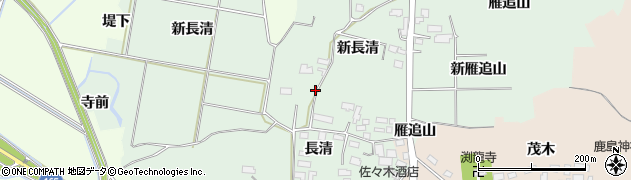 宮城県大崎市古川川熊周辺の地図