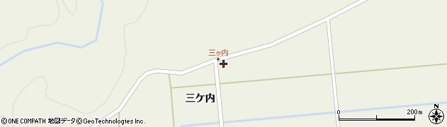 宮城県加美郡加美町宮崎三ケ内六番周辺の地図