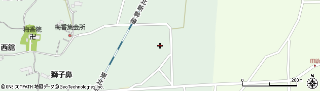 宮城県大崎市古川小野須賀周辺の地図