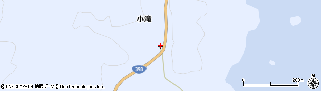 宮城県石巻市北上町十三浜小滝36周辺の地図