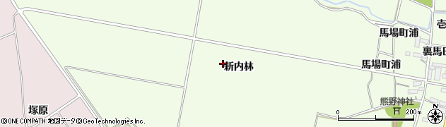 宮城県大崎市古川宮沢（新内林）周辺の地図
