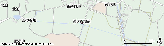 宮城県大崎市古川川熊苔ノ谷地前周辺の地図