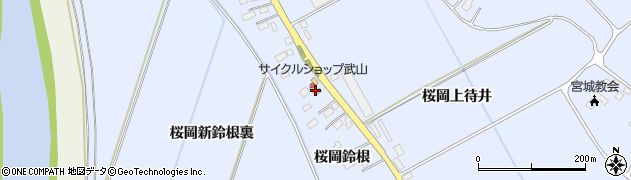 サイクルショップ武山周辺の地図