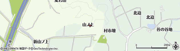 宮城県大崎市古川宮沢（山ノ上）周辺の地図