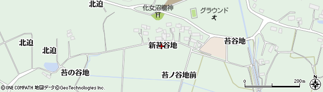 宮城県大崎市古川川熊（新苔谷地）周辺の地図