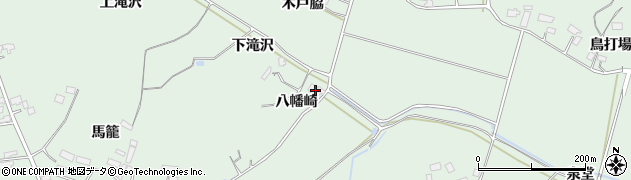 宮城県大崎市古川小野八幡崎周辺の地図