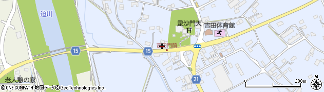 宮城県登米市米山町桜岡江浪50周辺の地図