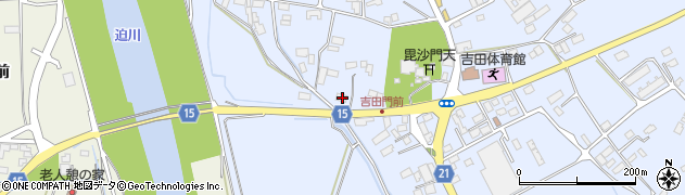 宮城県登米市米山町桜岡江浪52周辺の地図