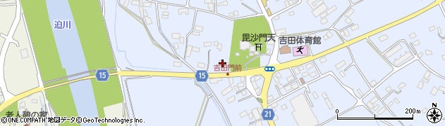 宮城県登米市米山町桜岡江浪47周辺の地図
