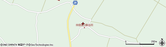 宮城県大崎市田尻蕪栗伸萠西47周辺の地図