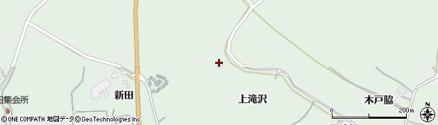 宮城県大崎市古川小野（上滝沢）周辺の地図