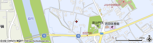 宮城県登米市米山町桜岡江浪57周辺の地図