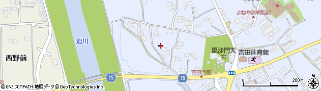 宮城県登米市米山町桜岡江浪61周辺の地図