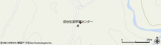 山形県最上郡大蔵村南山1447周辺の地図