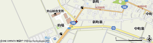 宮城県登米市米山町西野新町裏1周辺の地図