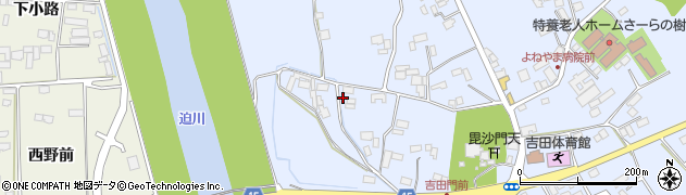 宮城県登米市米山町桜岡江浪65周辺の地図
