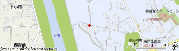 宮城県登米市米山町桜岡江浪123周辺の地図