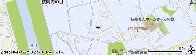 宮城県登米市米山町桜岡江浪32周辺の地図