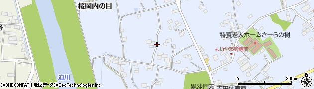 宮城県登米市米山町（桜岡江浪）周辺の地図
