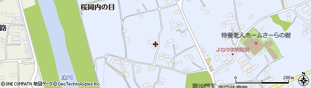 宮城県登米市米山町桜岡江浪68周辺の地図