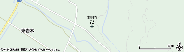 山形県鶴岡市東岩本（内野）周辺の地図