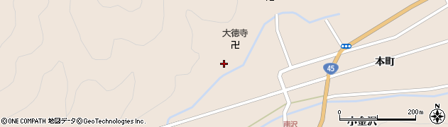 宮城県登米市津山町横山青木周辺の地図