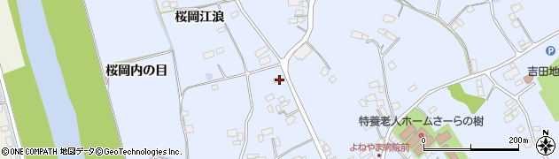 宮城県登米市米山町桜岡江浪26周辺の地図