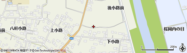 宮城県登米市米山町西野後小路前11周辺の地図