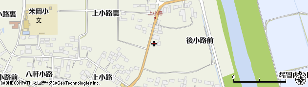 宮城県登米市米山町西野後小路前4周辺の地図