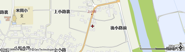 宮城県登米市米山町西野後小路前3周辺の地図