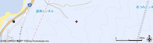 山形県鶴岡市温海（鳥山）周辺の地図