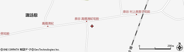 宮城県栗原市瀬峰泉谷1周辺の地図