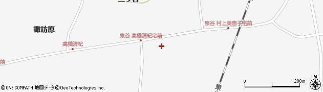 宮城県栗原市瀬峰泉谷4周辺の地図